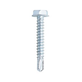 TORNILLO AUTOPERFORANTE 1 1/4 DE PULGADA PLATA 50 PIEZAS