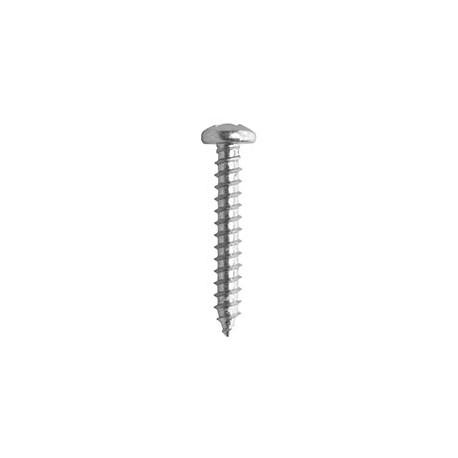 TORNILLOS PARA METAL DE 1 1/2 PULGADA PLATA 50 PIEZAS