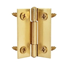 BISAGRA PLANA DE 3.9 X 3.9 CM DORADO