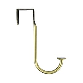 PERCHERO DE SOBREPUERTA 15 CM DORADO