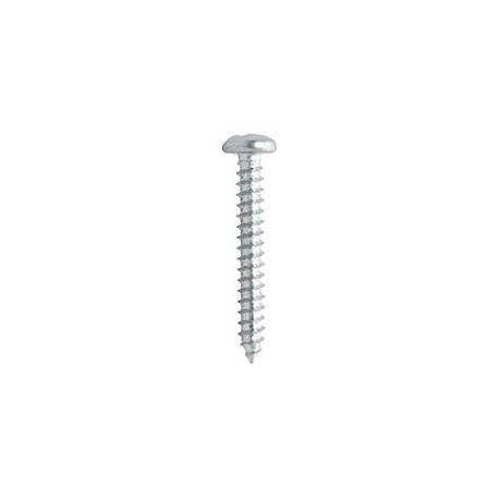 TORNILLO PARA METAL DE 1 PULGADA PLATA 100 PIEZAS