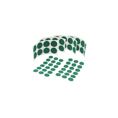 ALMOHADILLAS PROTECTORAS 1.8 CM VERDE 68 PIEZAS
