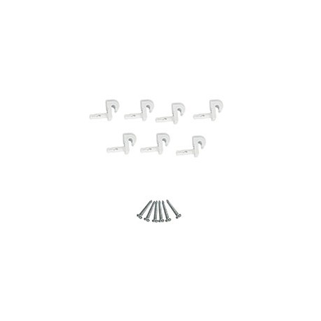 FIJADORES DE PARED DE PLÁSTICO DE 3.9 CM