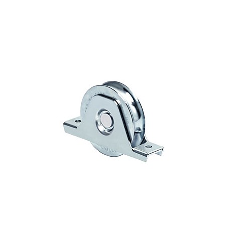 RUEDA CON SOPORTE CANAL U 8CM