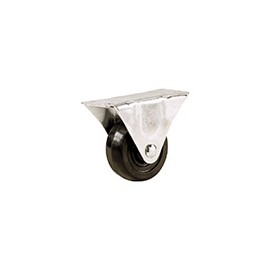 RUEDA DE GOMA SOPORTE RÍGIDO 2"