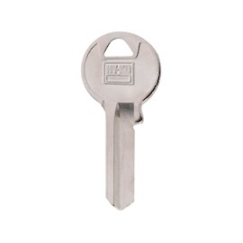 LLAVE RESIDENCIAL PARA CERRADURA 5.5 x 2.5 x .9 CM PLATA