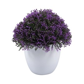 PLANTA ARTIFICIAL BLANCO DE 16.1 X 14 CM