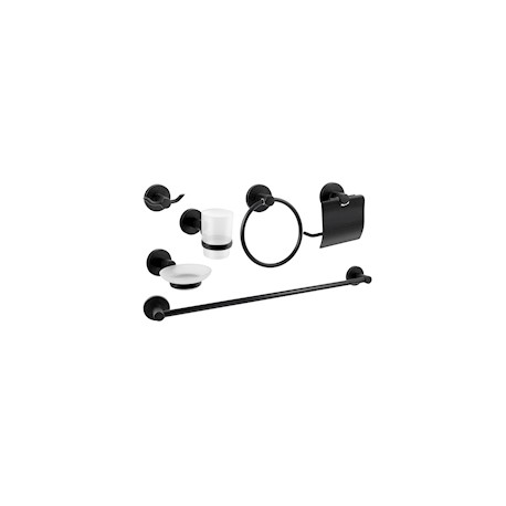 JUEGO DE ACCESORIOS PARA BAÑO RALEY DE ZINC 6 PIEZAS