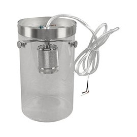 MINI COLGANTE INCANDESCENTE DE 140 X 12 CM TRANSPARENTE