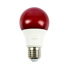 FOCO LED A19 PHILIPS 8 WATTS LUZ ROJA