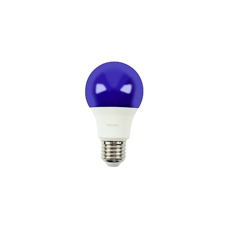 FOCO LED A19 PHILIPS 8 WATTS LUZ MORADA