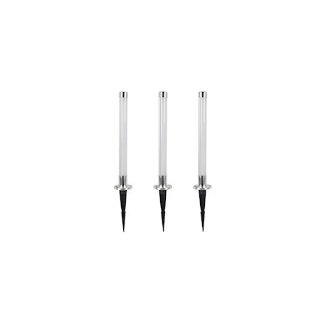 ESTACAS LED DE JARDÍN 3 PIEZAS KIEV