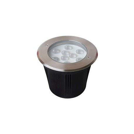 EMPOTRADO A PISO LED 9 W MODELO SPIRAL