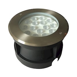 EMPOTRADO A PISO LED 15 W MODELO SPIRAL