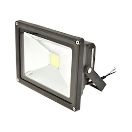 REFLECTOR NOVARA EXTERIOR CRISTAL NEGRO MATE LED 20 W