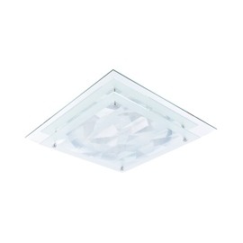 LÁMPARA PLAFÓN EMPOTRABLE VIZELA LED 36 X 36 X 6 CM BLANCO