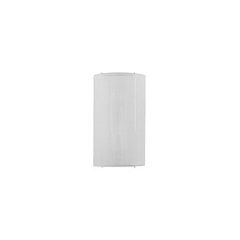 LÁMPARA DE PARED RODIN 1 LUZ E26 28 CM BLANCO