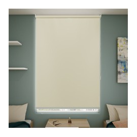 CORTINA ENROLLABLE TRANSLÚCIDA 120X180CM MARFIL