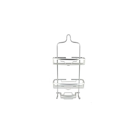 ORGANIZADOR PARA REGADERA DE ALUMINIO DE 58.4 CM GRIS GLACIER BAY