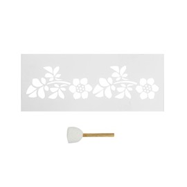 PLANTILLA DECORATIVA PARA PARED ESTRELLITA DE 29 X 12 CM