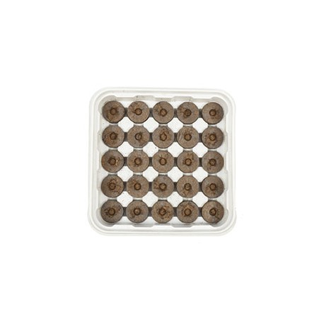 INVERNADERO CASERO 25 PEAT PELLETS CAFÉ VITA