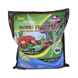 HUMUS DE LOMBRIZ DE 5 KILOGRAMOS VITA ORGANIC