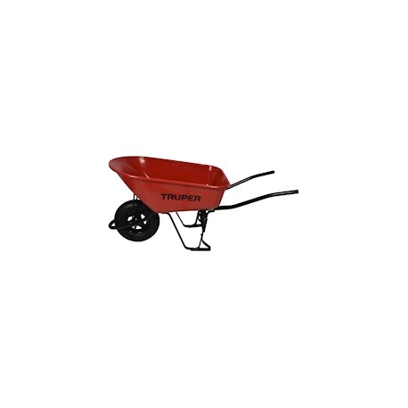 CARRETILLA DE 1 RUEDA 350 KG ROJO