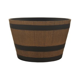 MACETA HDR 20.5" CAFÉ