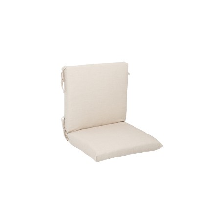COJÍN DE RESPALDO MEDIO DE REEMPLAZO GRECAS BEIGE 49.5 X 48.2 X 41.9 CM