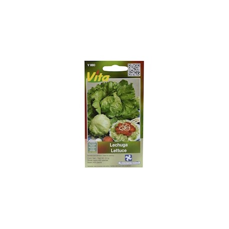SEMILLAS DE LECHUGA 0.5 GR VERDE VITA