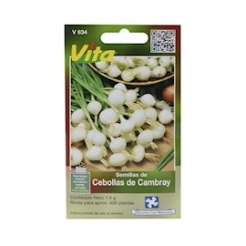 SEMILLAS DE CEBOLLAS DE CAMBRAY 1.4 GR VERDE VITA