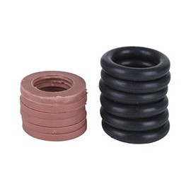 PAQUETE DE ARANDELAS DE 27.2 CM NEGRO ORBIT 12 PIEZAS