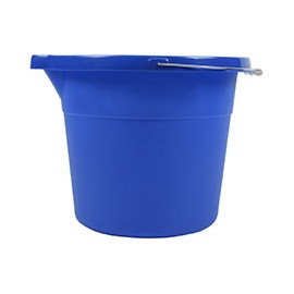 CUBETA DE PLÁSTICO 17 L AZUL