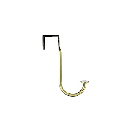 PERCHERO DE SOBREPUERTA 15 CM DORADO