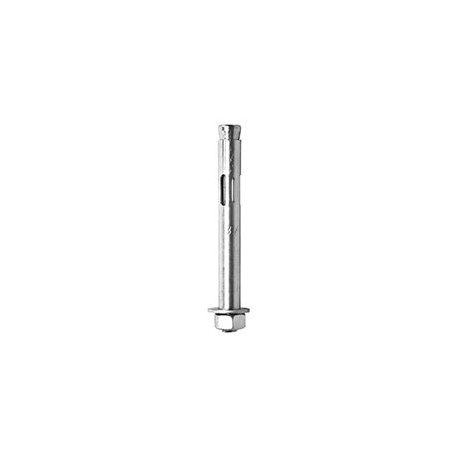 TAQUETE DE EXPANSIÓN 3/8 X 3 PULGADAS PLATA CON 50 PIEZAS