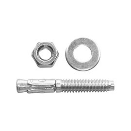 TAQUETE DE EXPANSIÓN DE CUÑA 1/4 X 1 3/4 DE PULGADA PLATA