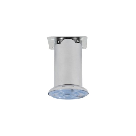 PATA PARA SOFÁ DE 10 CM PLATA 50 KG