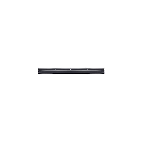 GUARDAPOLVO DOBLE SELLO NEGRO DE ALUMINIO 100 CM