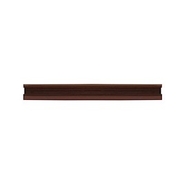 SELLAPUERTA AUTOMÁTICO COLOR MADERA CEREZO ALUMINIO 100 CM
