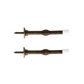 TOPE DE RESORTE CHICO 9.5 CM BRONCE 2 PIEZAS