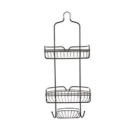 ORGANIZADOR PARA REGADERA DE METAL DE 60 CM CAFÉ GLACIER BAY