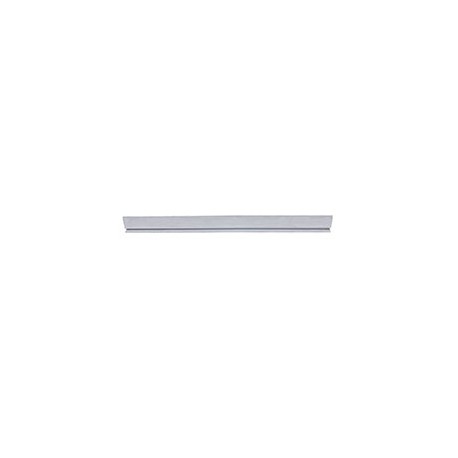 RIEL INFERIOR DE ALUMINIO PLATEADO