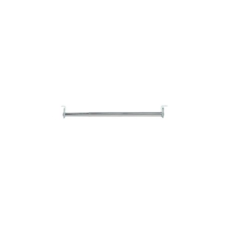 TUBO TELESCÓPICO 180 X 4.5 CM PLATA