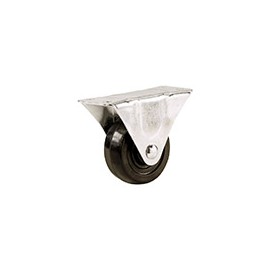 RUEDA DE GOMA BASE RÍGIDA 2-1/2"