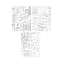 NÚMEROS, LETRAS Y SÍMBOLOS AUXILIARES PARA VENDER AUTO DE 10.2 CM