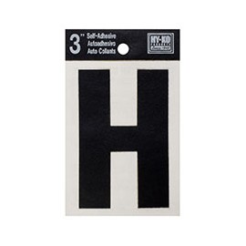 LETRA "H" DE VINILO 7.62 CM