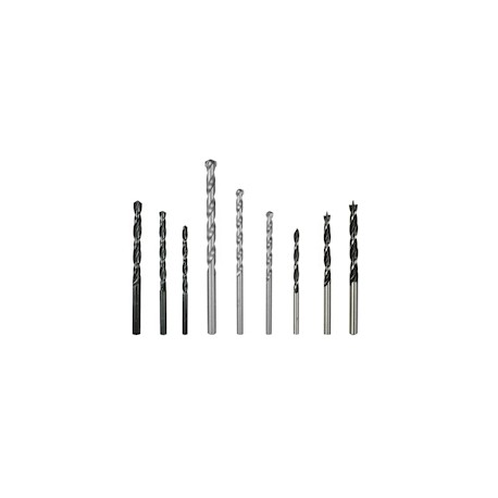 JUEGO DE BROCAS 9 PIEZAS