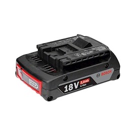 BATERÍA DE LITIO 18 VOLTS 2.0 AH NEGRO