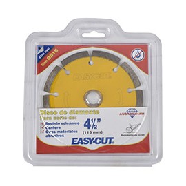 DISCO DE DIAMANTE PARA CORTE EASY-CUT DE 4 1/2 PULGADAS
