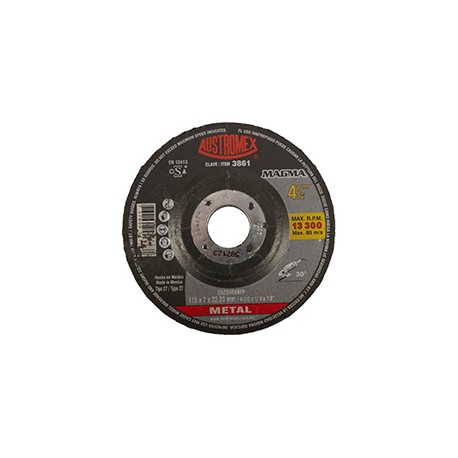 DISCO ABRASIVO PARA METAL DE 4 1/2 PULGADA